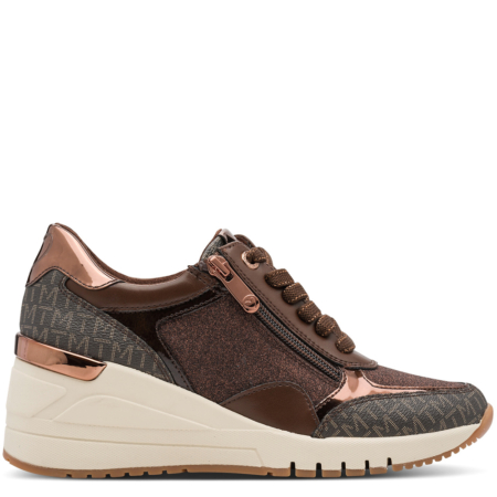 Hnedé sneakersy MARCO TOZZI 2-23723-41