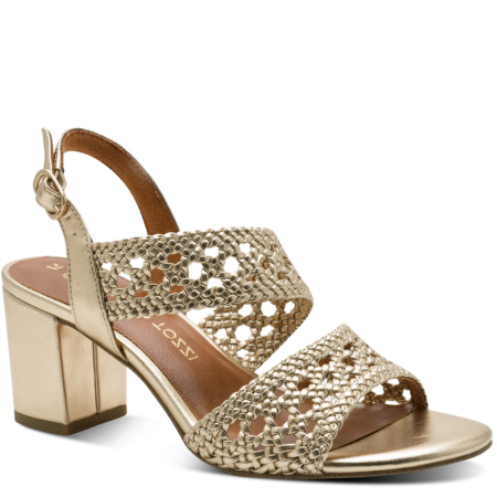 Zlaté sandále MARCO TOZZI 2-28301-46