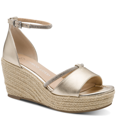 Zlaté sandále MARCO TOZZI 2-28362-46