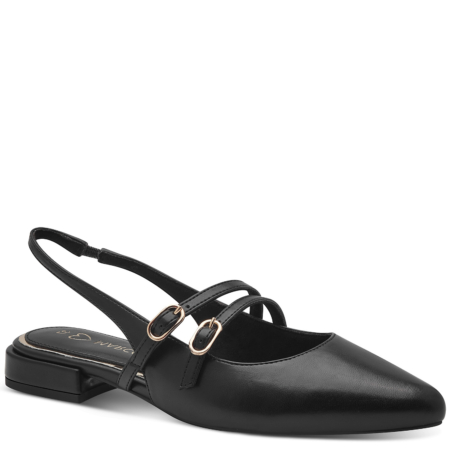 Čierne sandále MARCO TOZZI 2-29409-44