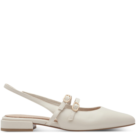 Béžové sandále MARCO TOZZI 2-29409-44