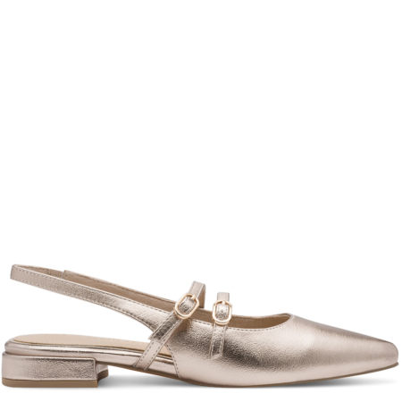 Zlaté sandále MARCO TOZZI 2-29409-44