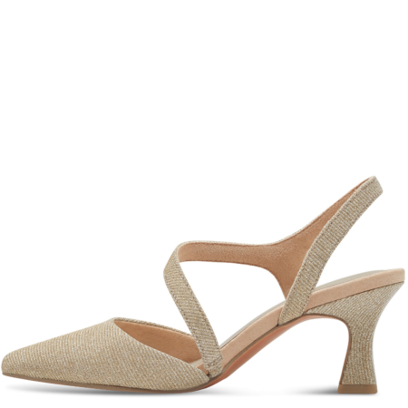 Zlaté sandále MARCO TOZZI 2-29600-42