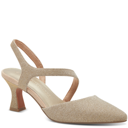 Zlaté sandále MARCO TOZZI 2-29600-42