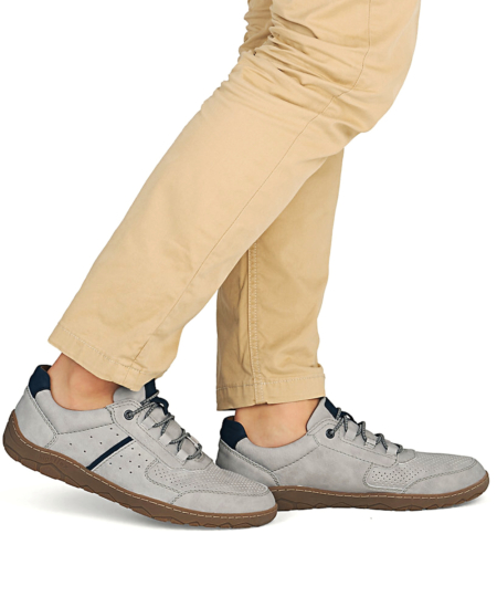 Sivé poltopánky RIEKER 08351-40