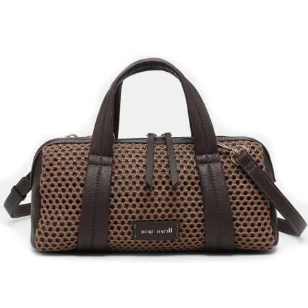 Tmavohnedá kabelka PEPE MOLL 261300