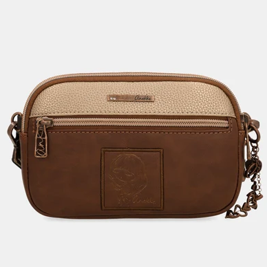 Hnedá crossbody kabelka ANEKKE 43603