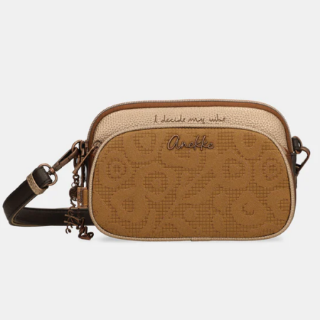 Hnedá crossbody kabelka ANEKKE 43603