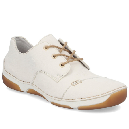 Béžové topánky RIEKER 55920-80