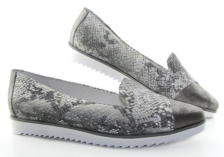 Trendové dámske sivé topánky GERRY WEBER