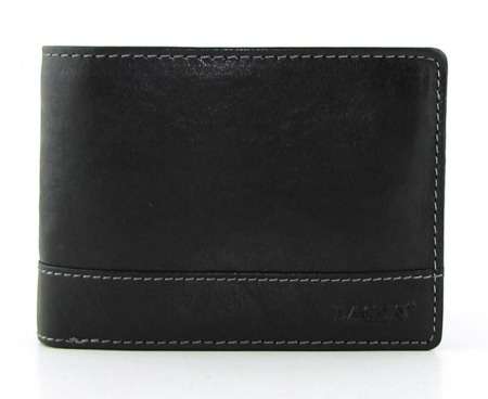 Trendová pánska čierna peňaženka LAGEN
