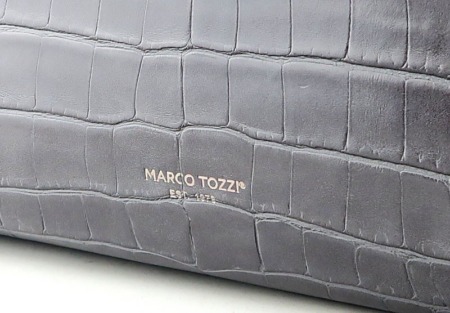 Tredová siva elegantná kabelka MARCO TOZZI