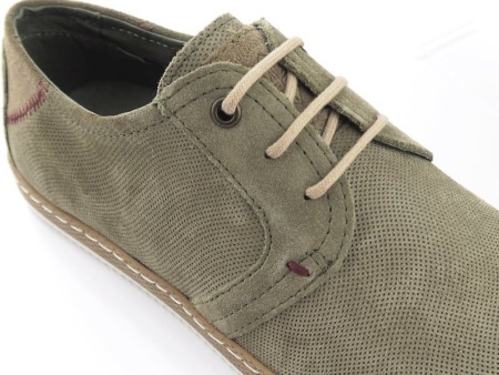 Pánske pohodlné zelené topánky KLONDIKE