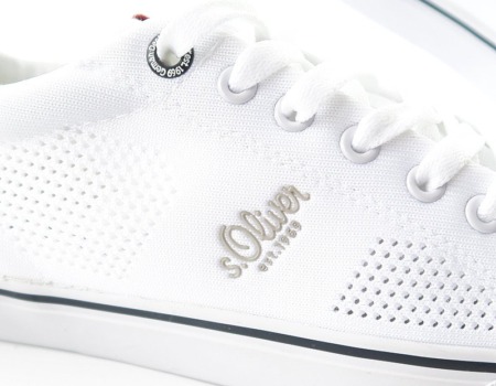 Trendové pánske biele topánky S.OLIVER