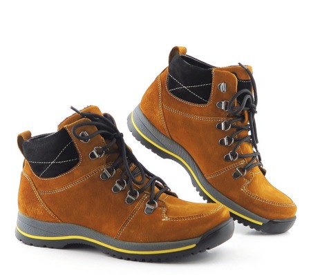 Členkové topánky žlté POLLONUS 5-1122