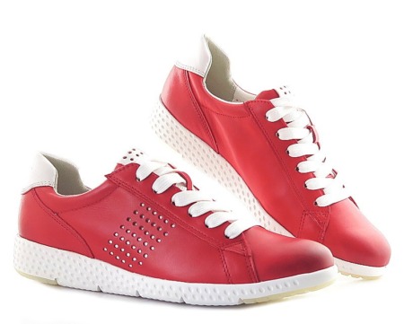 Sneakersy červené MARCO TOZZI 2-23766-24