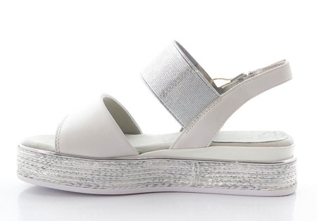 Sandále biele MARCO TOZZI 2-28743-24