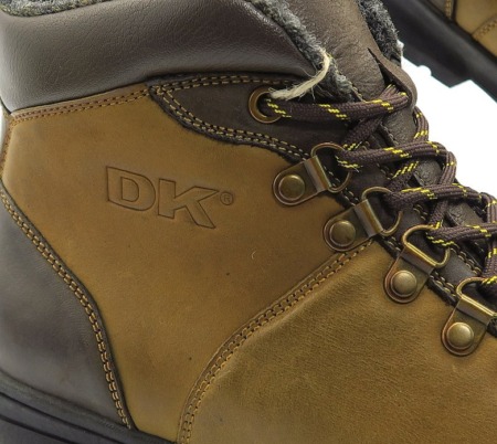 Členkové topánky hnedé DK0457