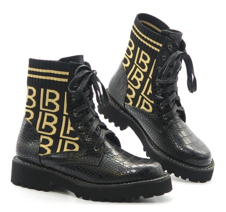 Členkové topánky čierne LAURA BIAGIOTTI 6515