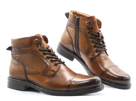 Členkové topánky hnedé S.OLIVER 5-15105-25