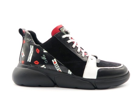 Sneakersy čierne ASPENA 2948D