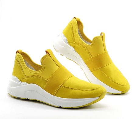 Sneakersy žlté CAPRICE 9-24701-26