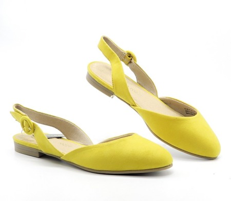Sandále žlté MARCO TOZZI 2-29407-26