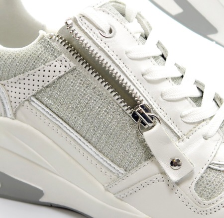 Sneakersy biele CAPRICE 9-23710-26