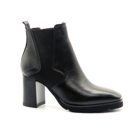 Členkové topánky čierne SIMEN 4215A
