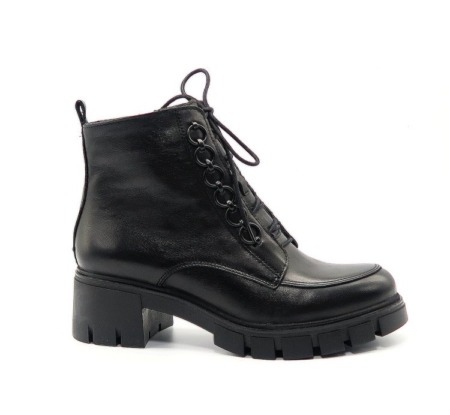 Členkové topánky čierne SIMEN 4477A