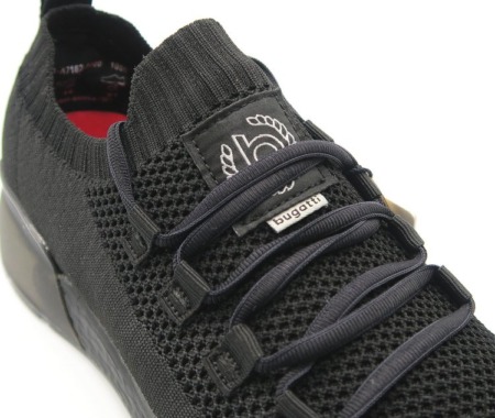 Sneakersy čierne BUGATTI 341-A7162