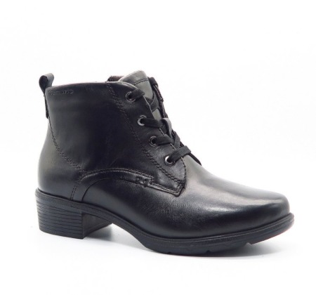 Členkové topánky čierne TAMARIS 8-85100-29