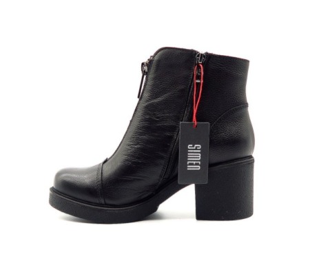 Členkové topánky čierne SIMEN 0555A