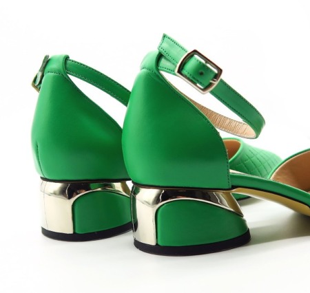 Zelené sandále BOMBONELLA 310