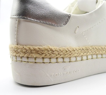 Poltopánky biele TOM TAILOR 3292615
