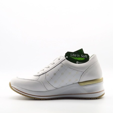Biele sneakersy REMONTE D3211-80