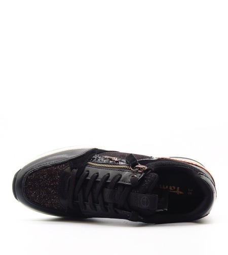Čierne sneakersy TAMARIS 1-23703-29