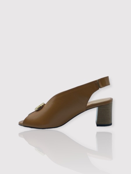Hnedé sandále SIMEN 6141A