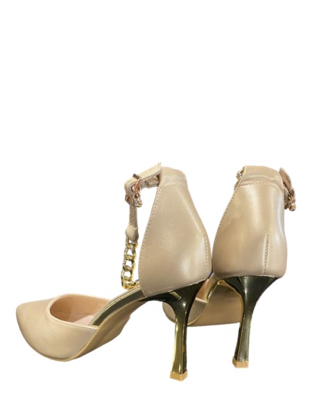 Zlaté sandále ASPENA LM-2422