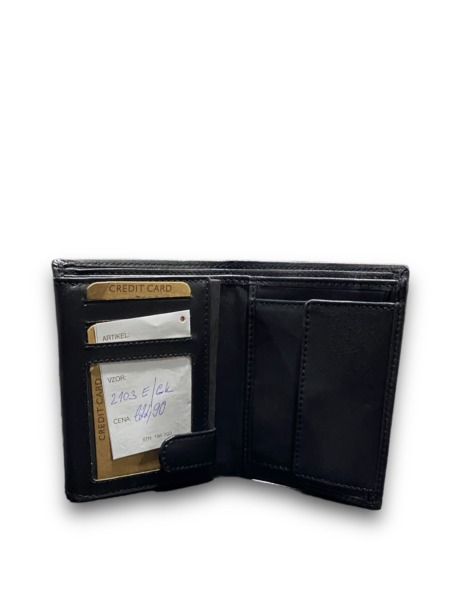 Čierna peňaženka LAGEN 2103E/GK