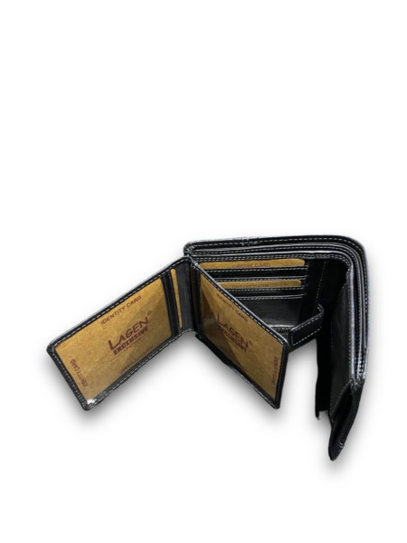 Čierna peňaženka LAGEN 2310008