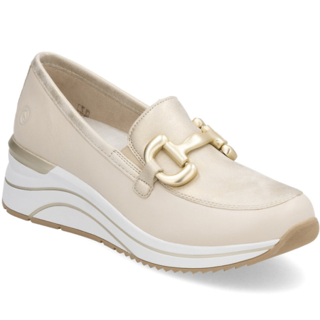 Béžové mokasíny REMONTE D0T12-60