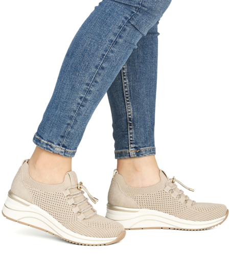 Béžové sneakersy REMONTE D0T18-60