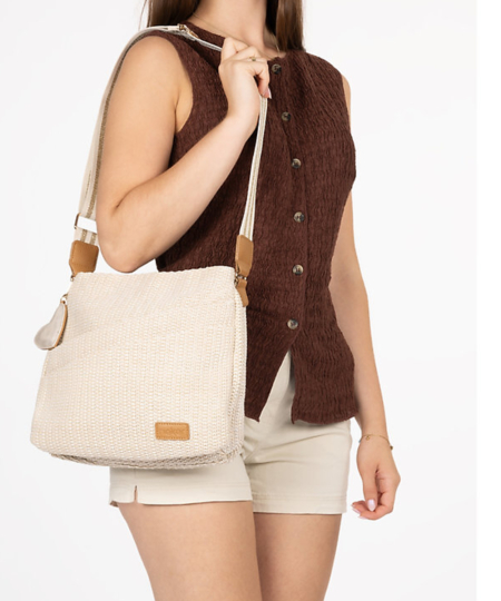 Béžová kabelka RIEKER H1004-62