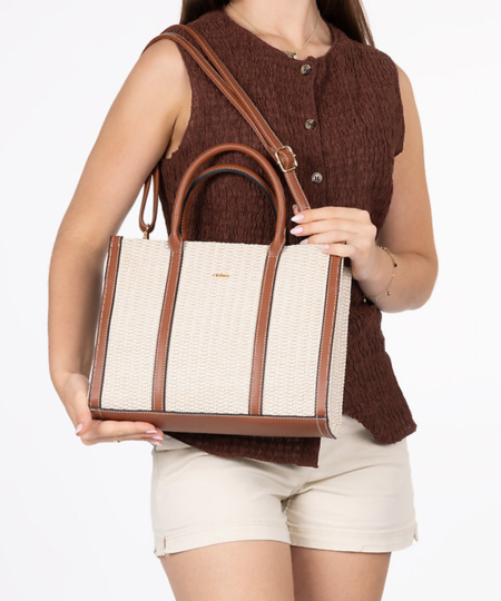 Béžová kabelka RIEKER H1013-60