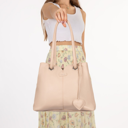 Béžová kabelka RIEKER H1021-31