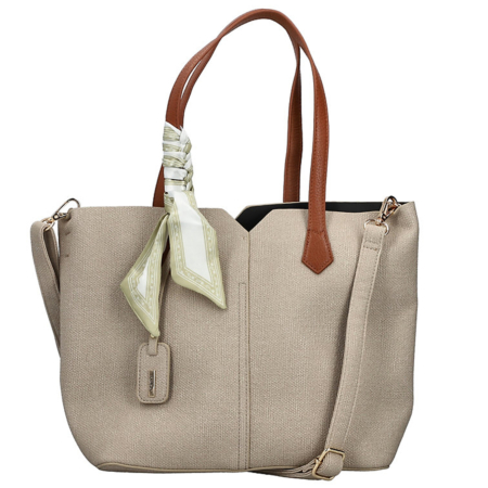 Béžová kabelka RIEKER H1045-60