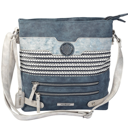 Modrá kabelka RIEKER H1346-16