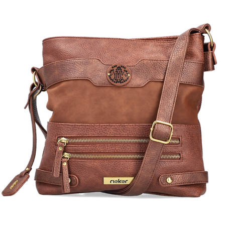 Hnedá crossbody kabelka RIEKER H1346-22