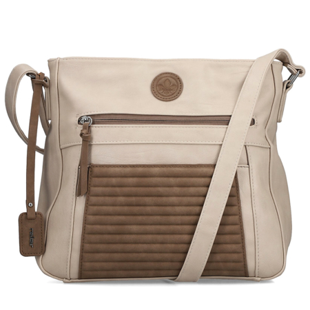 Béžová crossbody kabelka RIEKER H1481-60